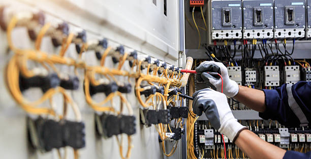 Professional Electrician technician working in Colma, CA